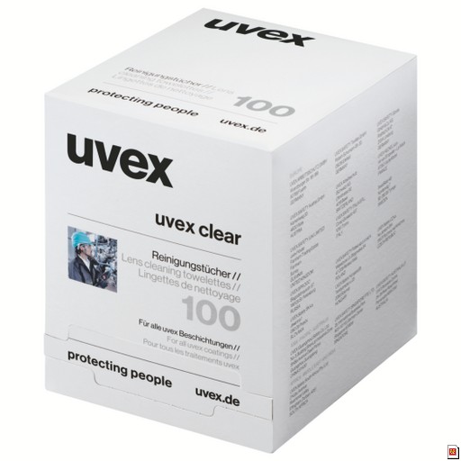 UVEX EYEWEAR CLEANING WIPES KIT
