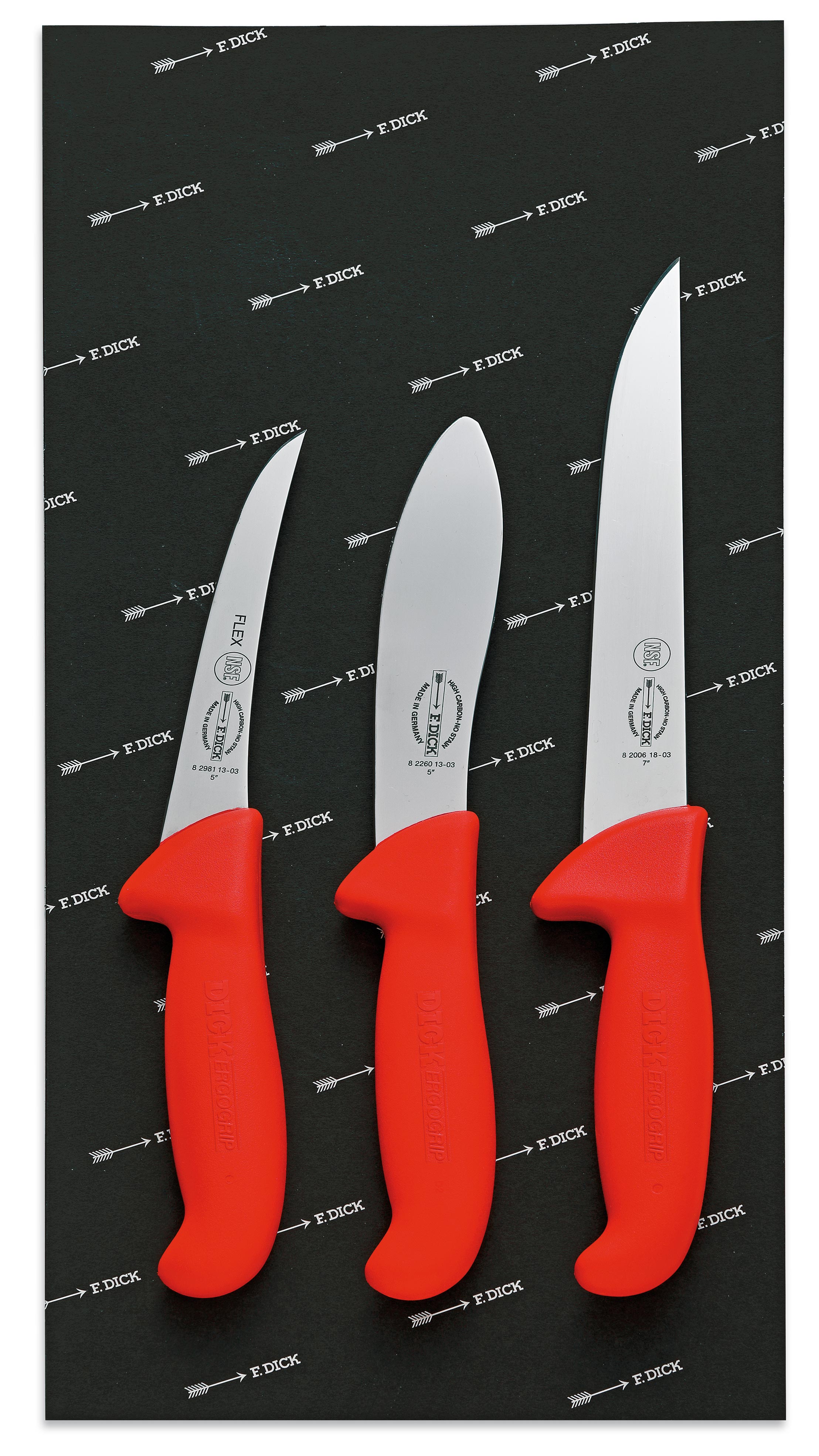 DICK 3-PIECE HUNTING KNIFE SET 8 2556 10
